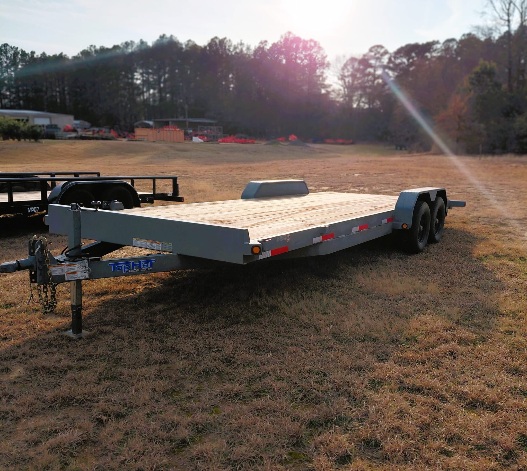New Top Hat 22 X 83 Trailer Gray