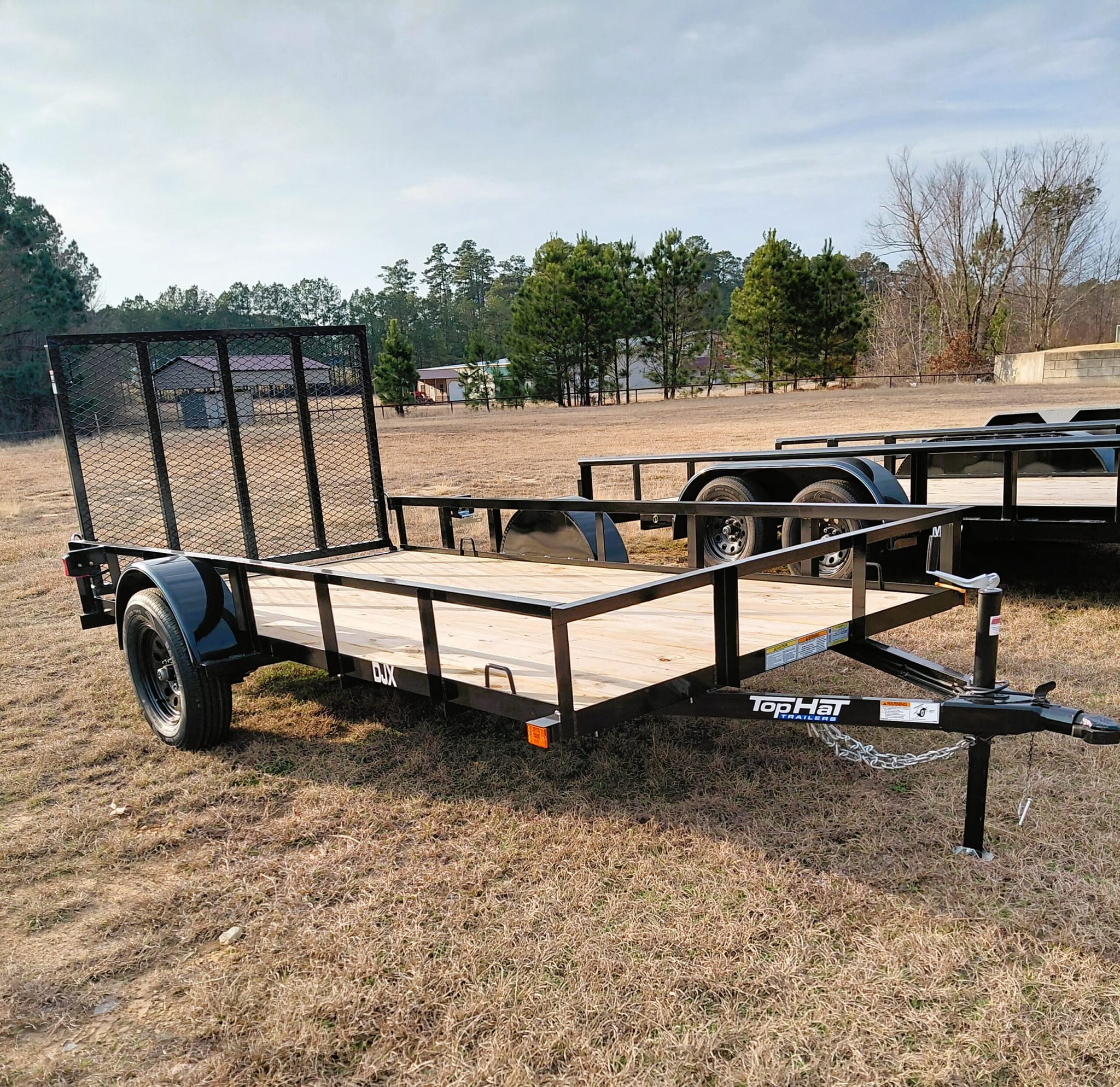 New Top Hat 12 X 72 Trailer Black